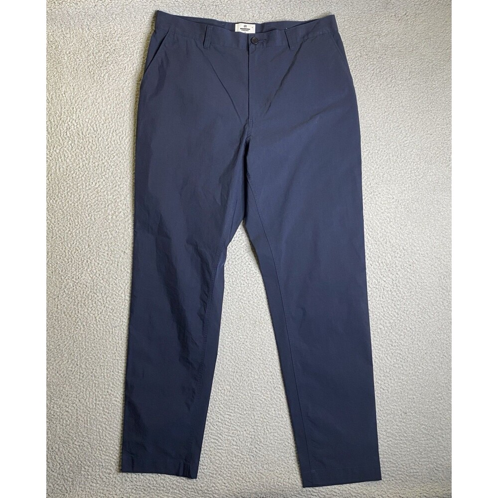 Reigning Champ Solotex Freshman Pants Mens 34x32 Slim Fit Blue Cotton NWOT